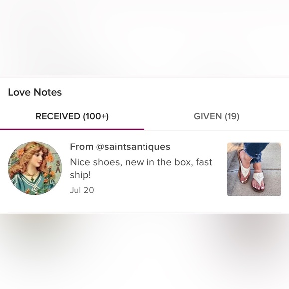 White vegan leather sandal - Picture 3 of 10